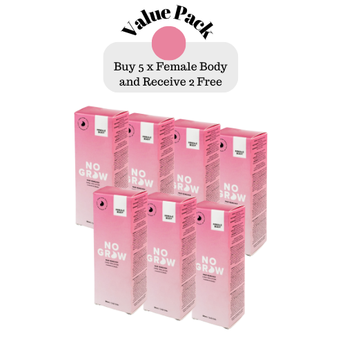 No Grow - Female Body Hair Removal Value Pack