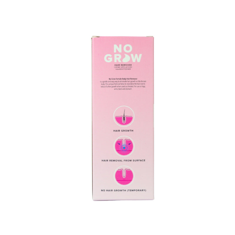 No Grow - Female Body Hair Removal Cream & Growth Inhibitor 3 FL OZ