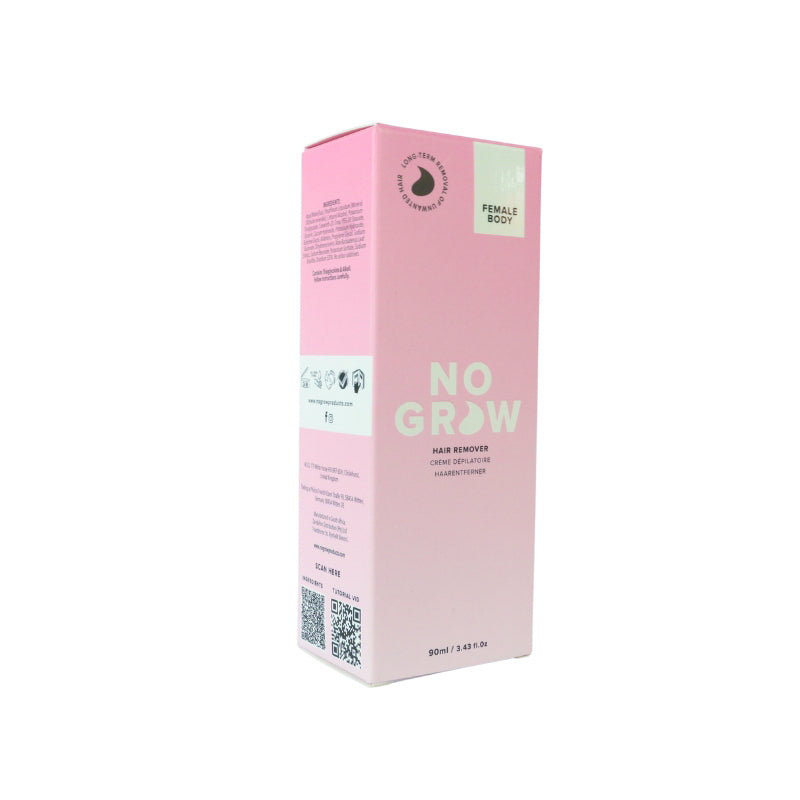 No Grow - Female Body Hair Removal Cream & Growth Inhibitor 3 FL OZ
